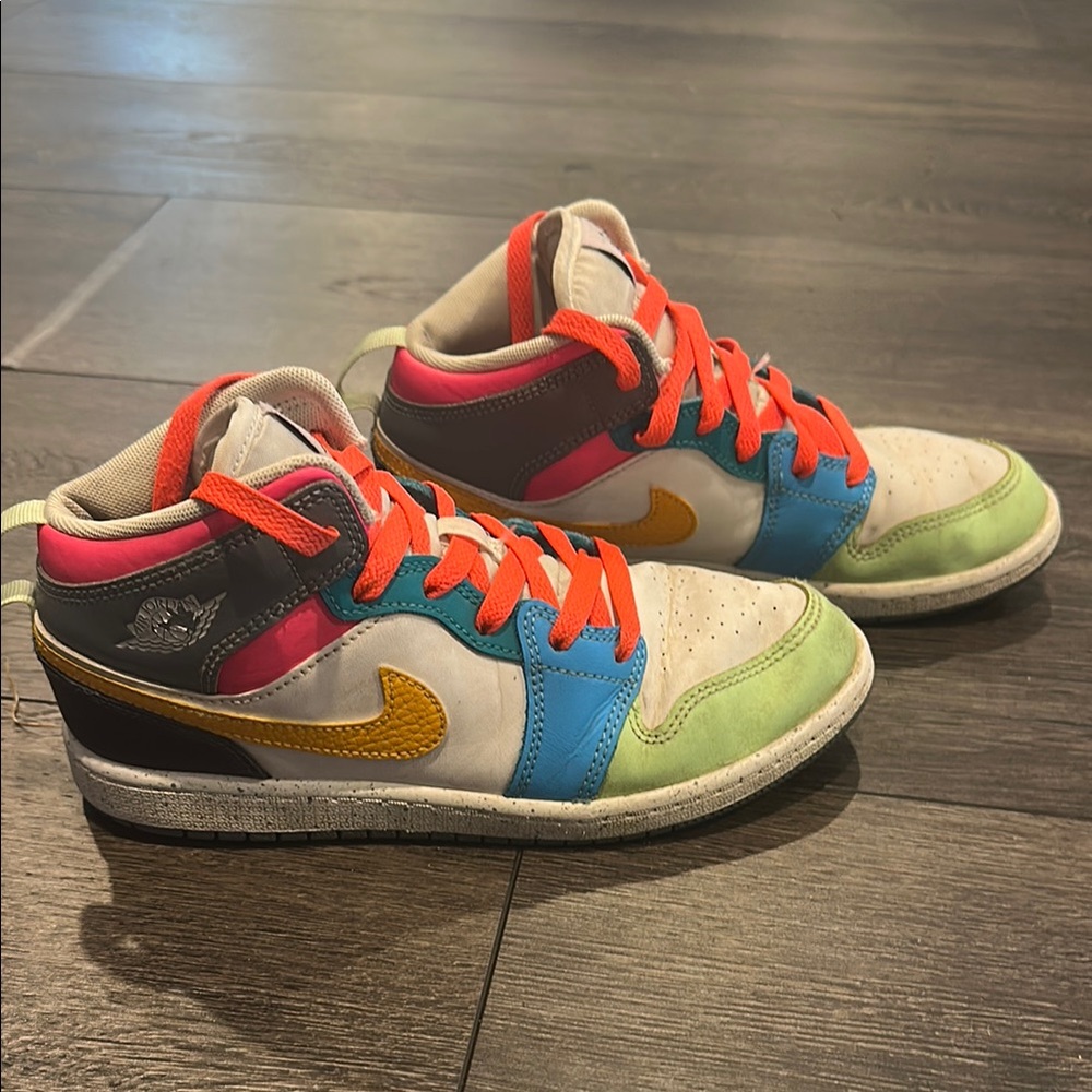 Jordan Multi-Colored High-Top Sneakers
